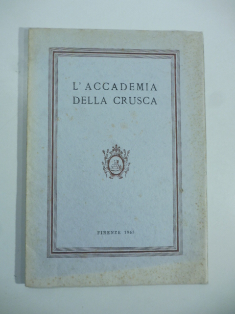 L'Accademia della Crusca